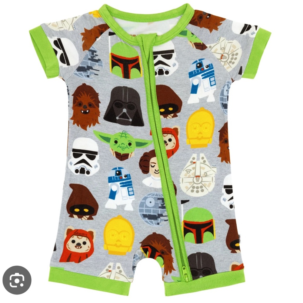 Little Sleepies Star Wars Shorty Zippy